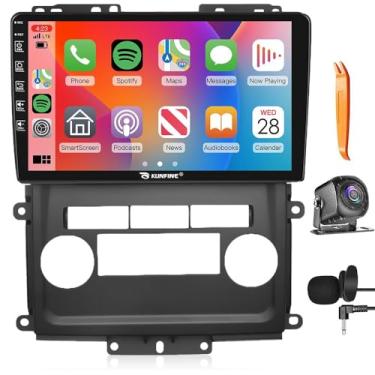 Imagem de Car CarPlay Android Navegação Automática Rádio GPS Estéreo Câmera Reversa Tela IPS Touchscreen Tablet Pad Media Player para Nissan Frontier Xterra 2009-2012, se aplicável Quad Core 4G + 64G