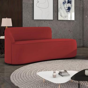 Imagem de Sofá 2 Lugares Orgânico 140 cm Morgan Veludo D03 - D'Rossi - D Rossi, 