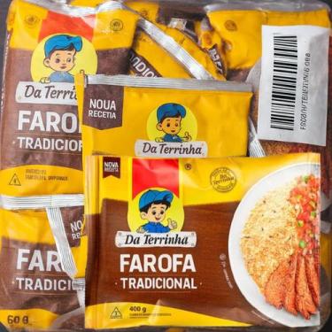 Imagem de Kit 12 Farofa Pronta da Terrinha Tradicional 400g