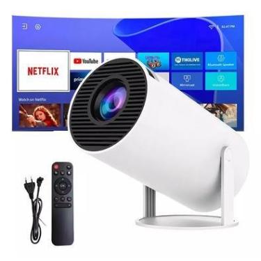 Imagem de Mini Projetor Android 11 Smart Hy300 4k Portátil Tv Celular