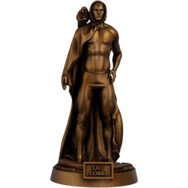 Imagem de Estátua Exu Cobra Imagem Umbanda Candomblé (Cor Cobre Antigo)