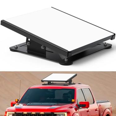 Imagem de Starlink Mini suporte de teto de carro, mini suporte magnético Starlink para teto de carro, trailer, caminhão, van, barco, kit de montagem magnética ajustável, mini acessórios Starlink, metal de grau