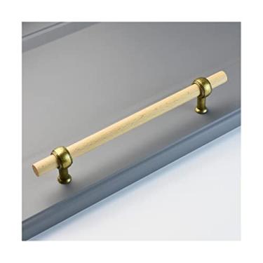 Imagem de Puxador de porta deslizante AAPIE para porta de entrada, sapato, gaveta, maçanetas de porta, puxadores de madeira, móveis, ferragens, puxadores de cômoda, dourado, preto, para cômoda