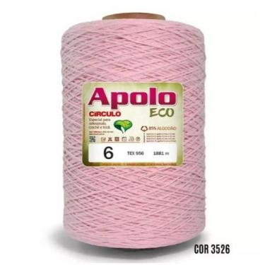Imagem de BARBANTE APOLO ECO CIRCULO Nº 06 - 1,8KG - 1881M - CÍRCULO, 3526 - ROS