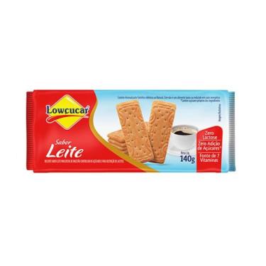 Imagem de Biscoito Sabor Leite Zero Lactose 140g - Lowçucar - Low çucar