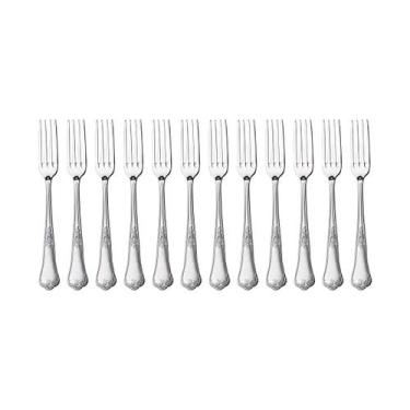 Imagem de Kit 12 Garfos de Sobremesa Hercules Classique Aço Inox 493-005P