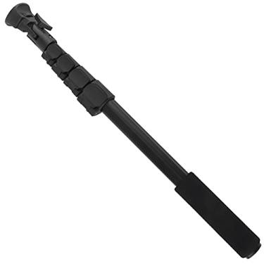 Imagem de 01 Bastão de selfie de 5 seções, haste de selfie ajustável em liga de alumínio retrátil para câmeras para telefones celulares