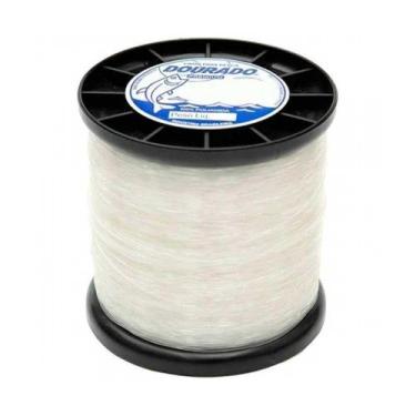 Imagem de Linha De Pesca Dourado 0,80mm Branca 500G