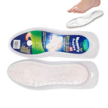 Imagem de Palmilha de espuma viscoelástica para sapatos e tênis - Lightbek Offic