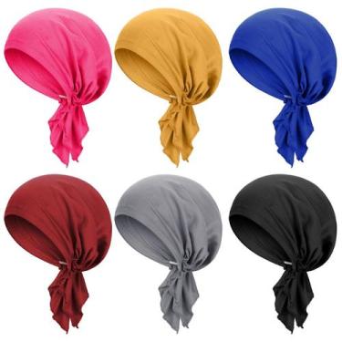 Imagem de Gorros Chemo Headwear Geyoga Turban para mulheres (6 unidades)