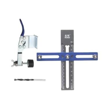 Imagem de Ferramenta De Perfuração Ajustável Para Instalação De Puxadores E Botõ