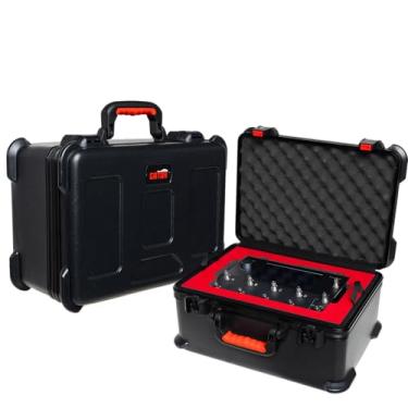 Imagem de Gator Cases Deluxe Extra-Grande Moldado Flight Case para Quad Cortex Neural com Trava de Bloqueio Aprovado pela TSA, (GTSA-GTR-QCXL)