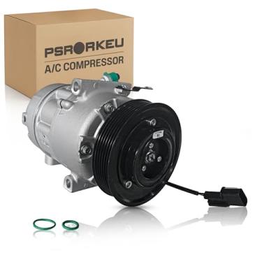 Imagem de Psrorkeu Compressor de ar condicionado A/C CO29193C com embreagem para Hyundai Elantra/Elantra Coupe/Elantra GT 2014-2020 Kia Forte/Forte Koup/Forte5/Soul 2014-2019