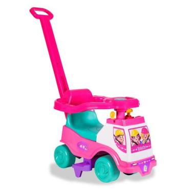 Imagem de Totoka Plus Com Empurrador Menina Cardoso Toys, Pink, Borboletas
