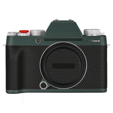 Imagem de XT200 Película de vinil antirriscos para câmera FujiFilm X-T200 Adesivo de acessórios de fotografia de filme de desenho animado (verde turquesa)