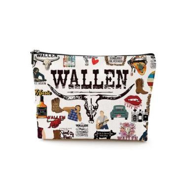 Imagem de Bolsa de maquiagem DJHUNG Inspired Singer Cosmetic Bag para mulheres