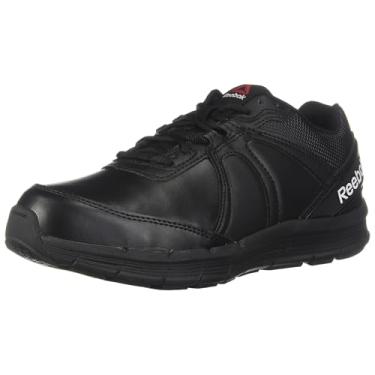 Imagem de Reebok Work Guide Work, masculino, preto, bico de aço, EH, PR Cross Trainer, Preto/preto, 6 Wide