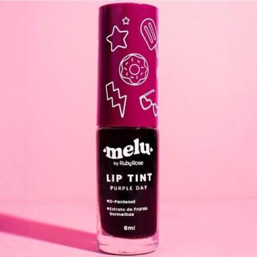 Imagem de Lip Tint Melu Ruby Rose  Alta Fixação, Cores Vibrantes e Efeito Natura