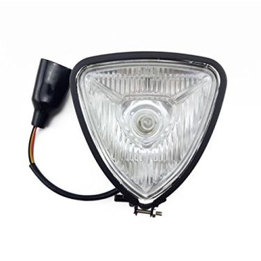 Imagem de TASWK Farol de motocicleta 12V farol alto baixo H6 35/35W bobber chopper café Racer Brat