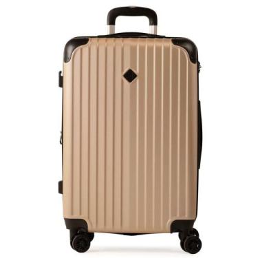 Imagem de Mala Média 23 Kg ABS 4 Rodas Turquia II Champagne - Bagaggio, M