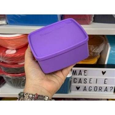 Imagem de Tupperware Jeitosinho 400 ml Roxo - Recipiente para Freezer