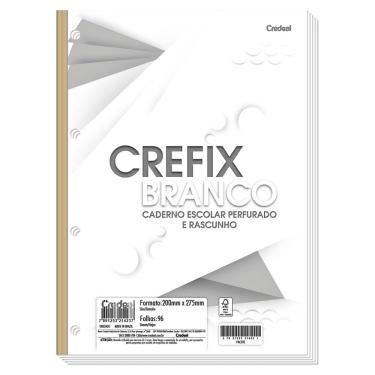 Imagem de Refil Fichário Bloco Universitário 96 Folhas Credeal