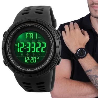 Imagem de Relógio Skmei 1251 Original Masculino de Pulso Digital Esportivo,  Pre