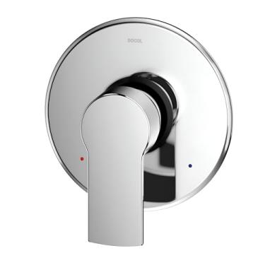 Imagem de Docol Argon Acabamento Monocomando para Chuveiro e Ducha Higiênica, Base Deca 1/2" e 3/4", Cromado.