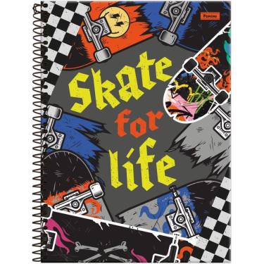 Imagem de Caderno 01x1 Capa Dura Drip 80fls 04 unid - Foroni