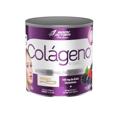 Imagem de Colágeno Verisol com Ácido Hialurônico e Vitaminas 200g Body Action