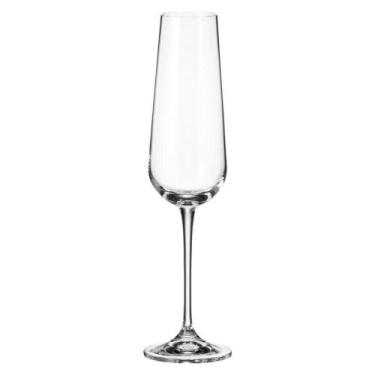Imagem de Jogo De Taças Para Champanhe Em Cristal Ardea Com 6 Peças 220ml Bohemi