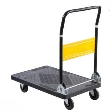 Imagem de Carrinho Plataforma De Carga Aba Dobrável 150kg