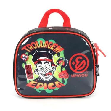 Imagem de Lancheira Termica Escolar Merendeira Infantil Enaldinho - Up4You, Verm
