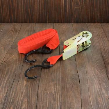 Imagem de Cinta para Amarração de Cargas com Catraca 4,5m Multiuso