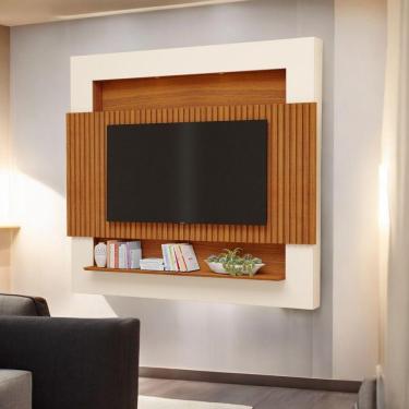 Imagem de Painel Tv Ripado Com Led Riviera Para Tv Até 75 Polegadas