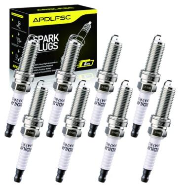 Imagem de Pacote com 8 velas de ignição Iridium 93501 LKAR7BIX-11S compatíveis com INFINITI FX50/M56/Q70/Q70L/QX56/QX70/QX80, Nissan Armada/NV2500/NV3500/TITAN/TITAN XD