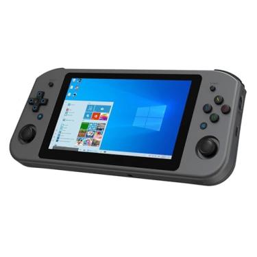 Imagem de WIN600 Handheld PC Game Console 5.94 Inch IPS Touch Screen Preset Windows10 Home Edition System 256GB M.2 SSD (Black)