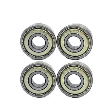 Imagem de 606ZZ 2RS Tamanho do rolamento 6x17x6 mm Miniatura 606ZZ 2RS rolamentos de esferas (10 peças)