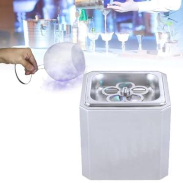 Imagem de JYXYXSCP Refrigerador de vidro, mini congelador de CO2, copos para baixo rapidamente -45 °C, resfriamento instantâneo de copos, para bares, restaurantes, cozinhas