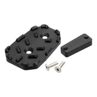 Imagem de Ysyqkn Extensão Da Alavanca de Freio em Liga de Alumínio CNC, Extensão Da Alavanca de Freio Traseira, Pedal de Freio, Apoio para Os Pés, Peça de Reposição Pa, Preto, Tamanho real