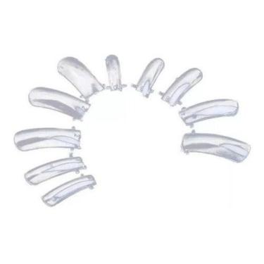 Imagem de Kit 100 Molde F1 Unhas Porcelana Gel Reutilizáveis Dual Form - oem