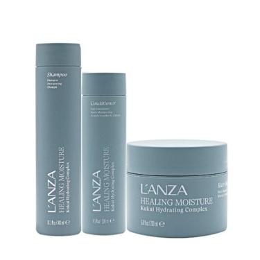 Imagem de Kit Lanza Healing Moisture Shampoo+ Cond+ Máscara Moi Moi