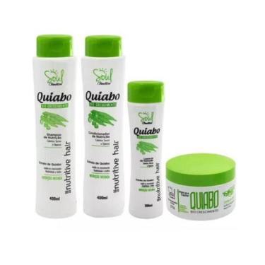 Imagem de Kit Capilar Quiabo Bio Crescimento Nutrição Intensa - SOUL