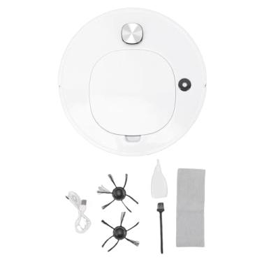 Imagem de TOPINCN Combinação Automática de Aspirador e Esfregão robô 4 Em 1 Sucção Forte e Silencioso Aspirador Robótico de 55dB para Remoção de Sujeira de Cabelo Em Móveis de Piso Duro