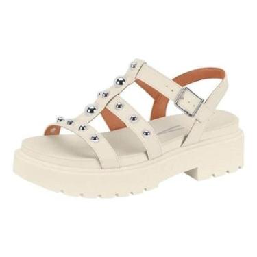 Imagem de Sandalia Vizzano Com Rebite Tratorada - 6499.110.7286-Feminino