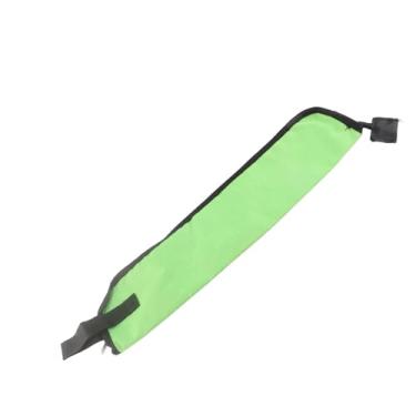 Imagem de Luqeeg Suporte para Baqueta Chique Bolsa de Armazenamento Leve para Baqueta e Acessórios, Bolsa Portátil para Performance Ao Ar Livre, Material de Tecido Oxford para Tocadores de Bateria (Verde)
