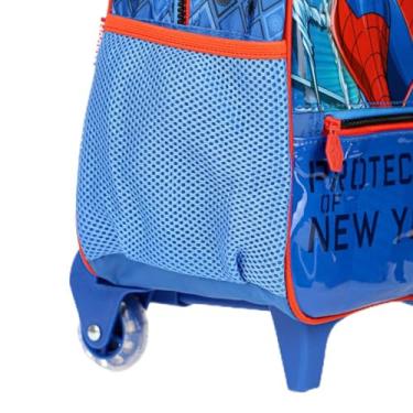 Imagem de Mochila de Rodinhas Escolar 16 Spider-Man X2