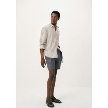 Imagem de Bermuda Masculina Cargo Em Algodão-Masculino