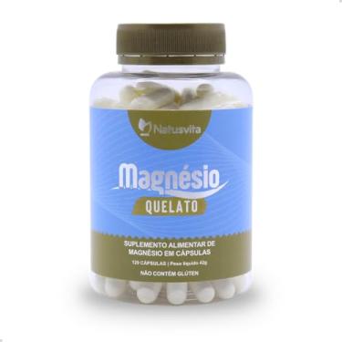 Imagem de Bisglicinato de Magnésio - Quelato com Glicina (1 und. 120 cápsulas)