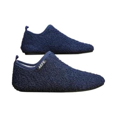 Imagem de Chinelos De Inverno Masculinos Quentes E Macios Com Suporte Para Arco 